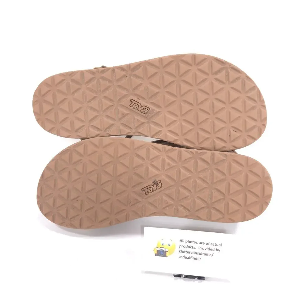 Teva Hurricane Adjustable Outdoor Sport Sandal Womens Size 10 1003987 Tan